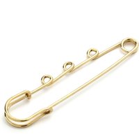 Epingle kilt dorée à volutes - Bohin - Mondial Tissus