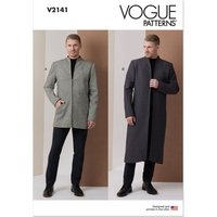 Patron V2141AA veste pour homme du 34 au 42 - Vogue - Vogue - Mondial Tissus