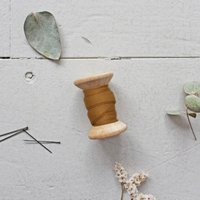 Biais crêpe de viscose uni ochre - Atelier Brunette - Atelier Brunette - Mondial Tissus