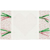 Coussin coeur à broder - DMC - Mondial Tissus