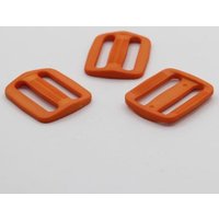 Lot de 3 boucles coulissantes orange - Mondial Tissus