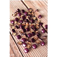 Lot de 5 boutons shiny muroise 10 mm - Eglantine et Zoé - Mondial Tissus