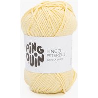Pelote de fil à tricoter Esterel 3 jaune clair - Pingouin - Pingouin - Mondial Tissus