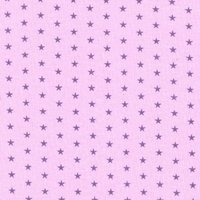 Tissu voile coton rose motifs étoiles violettes - Mondial Tissus