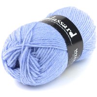 Pelote de fil à tricoter Week-end bleu clair chiné - Plassard - Plassard - Mondial Tissus