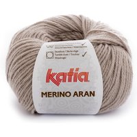 Pelote de fil à tricoter Merino Aran beige - Katia col 9 - Katia - Mondial Tissus