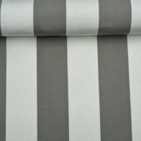 Tissu toile outdoor, antiuv, déperlant gris 160cm - Mondial Tissus
