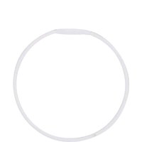 Cercle nu métal blanc 150mm Fait en France - Mondial Tissus