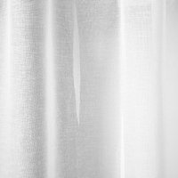 Tissu voile traits blancs - Mondial Tissus