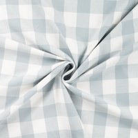 Tissu flanelle motif carreaux vert - Mondial Tissus