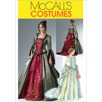 Patron McCall's 6097AA robes victoriennes femme 34-40 - McCall's - Mondial Tissus