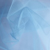 Tissu tulle uni bleu clair - Mondial Tissus