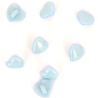 Boutons forme cœur bleu clair 13 mm MT - MT - Mondial Tissus