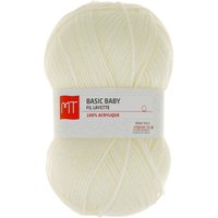 Pelote de fil à tricoter MT Basic baby écru - MT - Mondial Tissus
