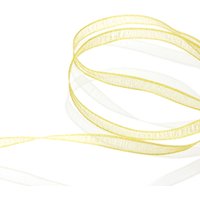 Ruban organdi - Jaune foncé - Mondial Tissus