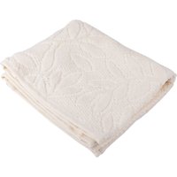 Serviette invite cottage blanc 30x50cm - MT - Mondial Tissus