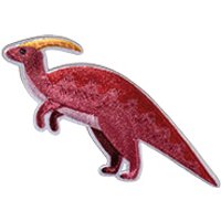 Écusson dinosaure Parasaurolophus - Mondial Tissus