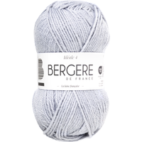 Pelote de fil à tricoter Idéal 4 gris perle - Bergère de France - Bergère de France - Mondial Tissus