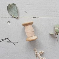 Biais viscose plumetis Dobby blush - Atelier Brunette - Atelier Brunette - Mondial Tissus