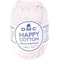 Pelote Happy cotton 20 gr rose layette - DMC - Mondial Tissus
