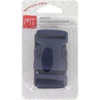 Boucles à ouverture rapide bleu marine en plastique 30 mm - MT - Mondial Tissus
