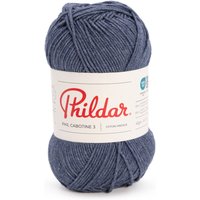 Pelote de fil à tricoter phil cabotine 3 indigo Phildar - Phildar - Mondial Tissus