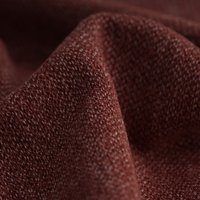 Tissu velours chiné Friday rose- qualité siège - Mondial Tissus