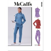 Patron Mc Call's M8468AA Veste et gilet zippé Femme du XS au M - McCall's - Mondial Tissus