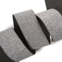 Élastique maille 40 mm argenté - MT - Mondial Tissus