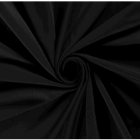 Jersey type lycra uni sportwear stretch noir - Mondial Tissus