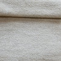 Tissu thermique LOURD bouclette envers polaire lin - Mondial Tissus