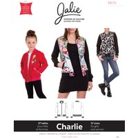 Patron Jalie 3675 veste bomber zippée femme kids - Jalie - Mondial Tissus