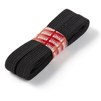 Elastique plat 9mm - Noir - MT - Mondial Tissus