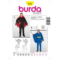 Patron Vampire & Bat Boy - Burda n°2791 - Burda - Mondial Tissus