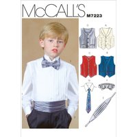 Patron McCall's 7223CCE Patron d'accessoires de costume classique pour enfant 3 à 6 ans - McCall's - Mondial Tissus