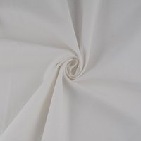 Tissu gabardine coton bio écru - Mondial Tissus