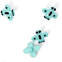 Boutons forme avion bleu 18mm MT - MT - Mondial Tissus