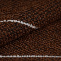 Toile berbère terracotta - qualité siège - Mondial Tissus