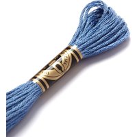 Fil mouliné à broder - Tons bleus - COL 322 - DMC - Mondial Tissus