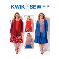 Patron KWIK SEW K4199OS Veste et gilet femme - Kwik Sew - Mondial Tissus