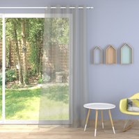 Tissu voilage plombé Cocktail gris - 300 cm - Linder - Mondial Tissus