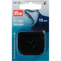 Bretelles de soutien-gorge, 10mm, noir - Prym - Mondial Tissus
