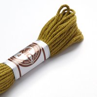 Fil à broder retors mat vert - COL 2730 - DMC - Mondial Tissus