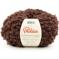 Pelote laine à tricoter Phil alpaga boucle chocolat Phildar - Phildar - Mondial Tissus