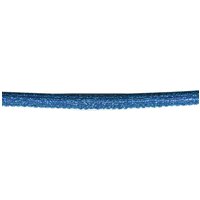 Cordon lurex 6mm bleu paillette au mètre - Mondial Tissus