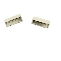 Embouts terminaison de sangle argentés 20 mm - MT - Mondial Tissus