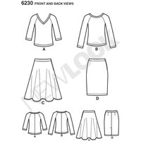 Patron New Look 6341 - robe femme - Newlook - Mondial Tissus