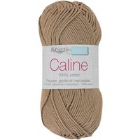 Pelote fil à tricoter Caline 50g 100% coton mercerisé - Col. 157 Taupe - Mondial Tissus