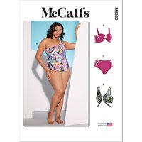 Patron McCall's 8330W2 - Maillots de bain du 48 au 56 FR - McCall's - Mondial Tissus