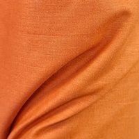 Tissu popeline coton lourde 120 fils brique - Mondial Tissus